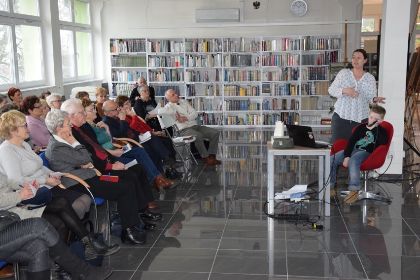 Radziejów, Biblioteka - wykład dla słuchaczy UTW...