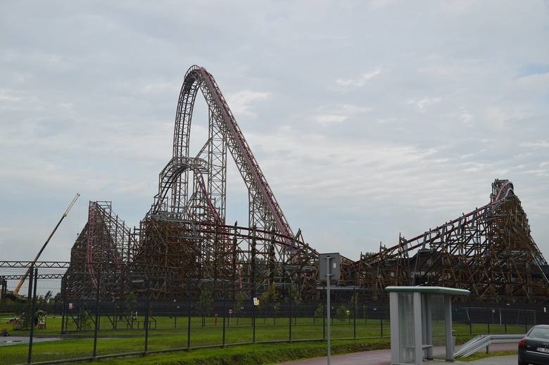 W Enerygylandii w Zatorze powstał największy drewniany rollercoaster na świecie. Otwarcie już w czwartek