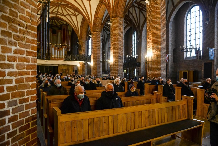 Msza św. w kościele św. Brygidy w Gdańsku w rocznicę...