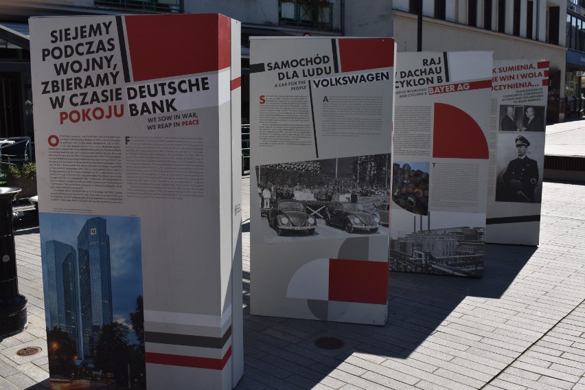Wystawa "Gospodarka III Rzeszy" prezentowana jest na pl....