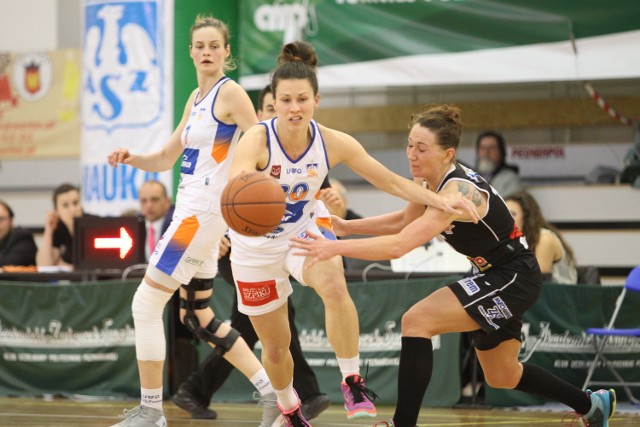 Paulina Adamowicz zdobyła w niedzielnym meczu dla Enei AZS cztery punkty