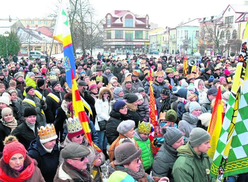 Tarnobrzeski Orszak Trzech Króli z modlitwą, konkursami i szczodrakami