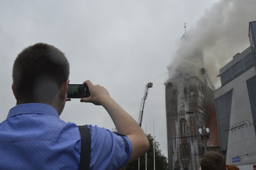 Pożar katedry w Gorzowie to największa akcja gaśnicza, w...