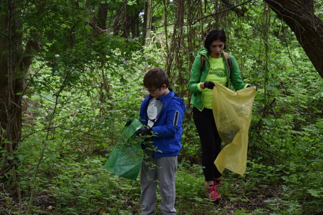 W sobotę, 22 maja, mieszkańcy w ramach akcji Czysta Góra, posprzątali Park Poetów