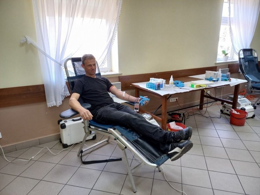 Mieszkańcy gminy Rusinów pomogli chorym i oddali prawie siedem litrów krwi