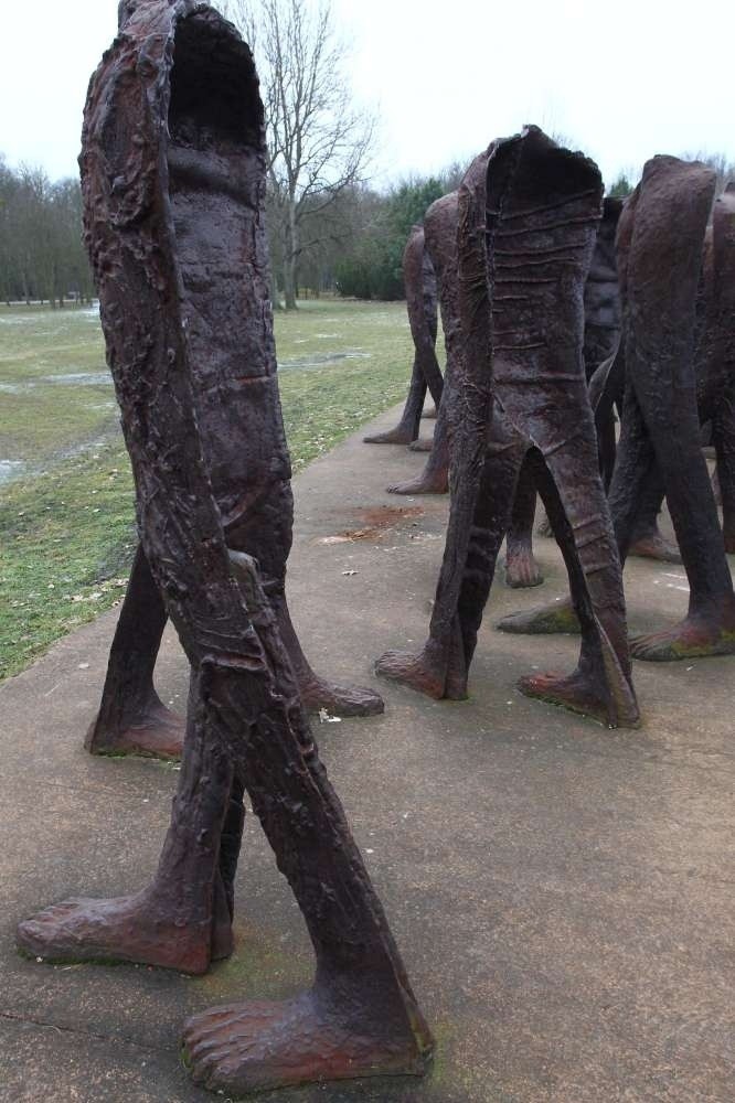 Rzeźba Abakanowicz na Cytadeli została zniszczona!