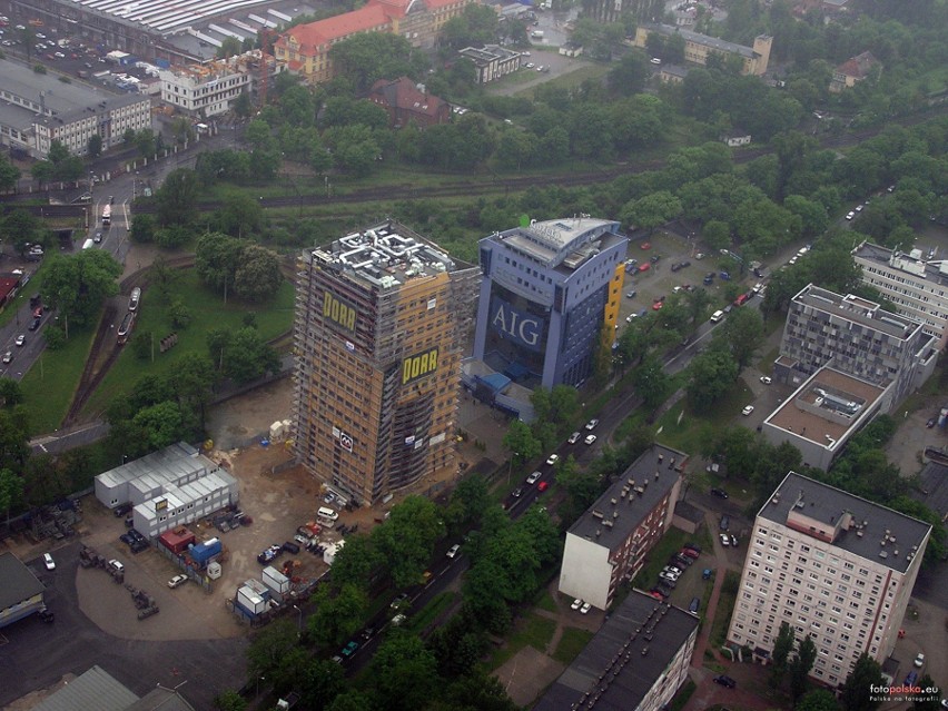 21 maja 2008 , Budowa biurowca Millenium Tower II przy ulicy...