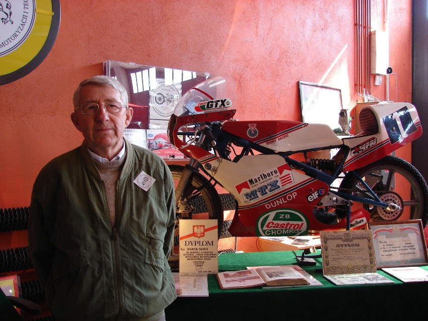 Zbigniew Chomko opowiada o historii motocyklowej...