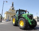 Protest rolników w Białymstoku. Ich traktory robiły wrażenie (zdjęcia, wideo)