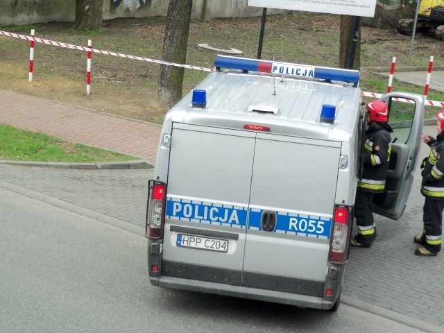 Niewybuchy znaleziono w Częstochowie porzy ul. Dąbrowskiego