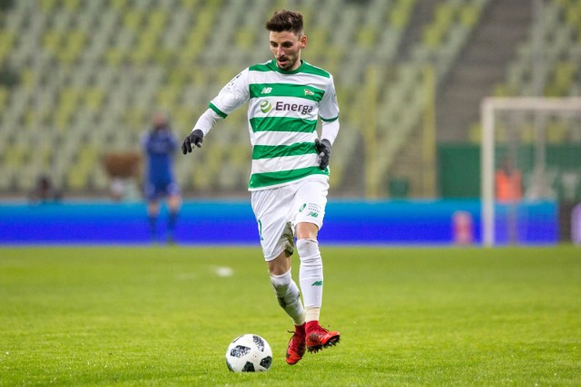 Filip Mladenović strzelił gola dla Lechii Gdańsk w sparingu