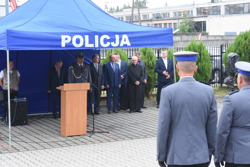 Święto Policji 2018 w Komendzie Powiatowej Policji w Lipsku.