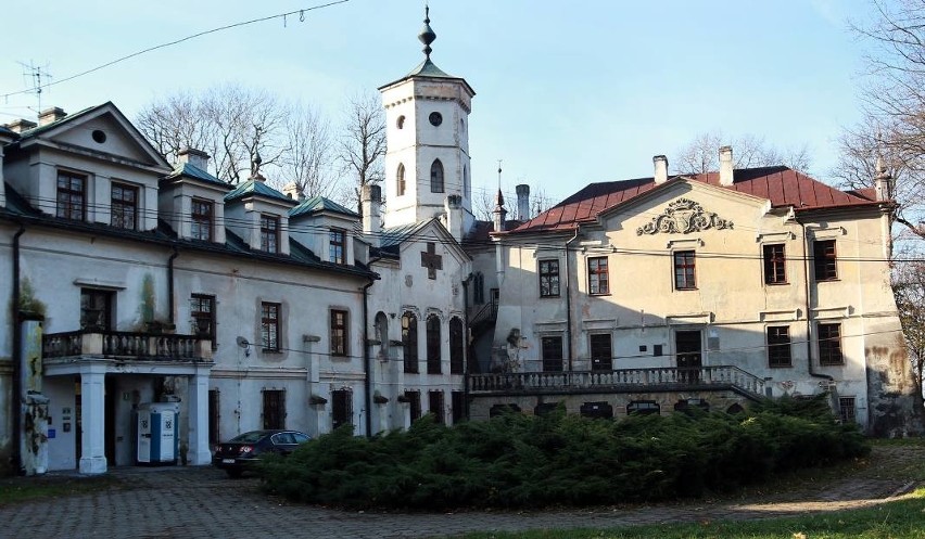 Pałac Stadnickich w Nawojowej. W jego miejscu w latach...