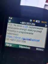 Dostałeś SMS o wyłączeniu energii, bo rachunek nie został zapłacony? Nie klikaj, to oszustwo!