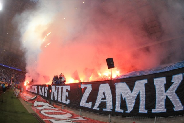 05.10.2014 poznan mu mecz pilka nozna stadion bulgarska lech belchatow. glos wielkopolski. fot. maciej urbanowski/polskapresse