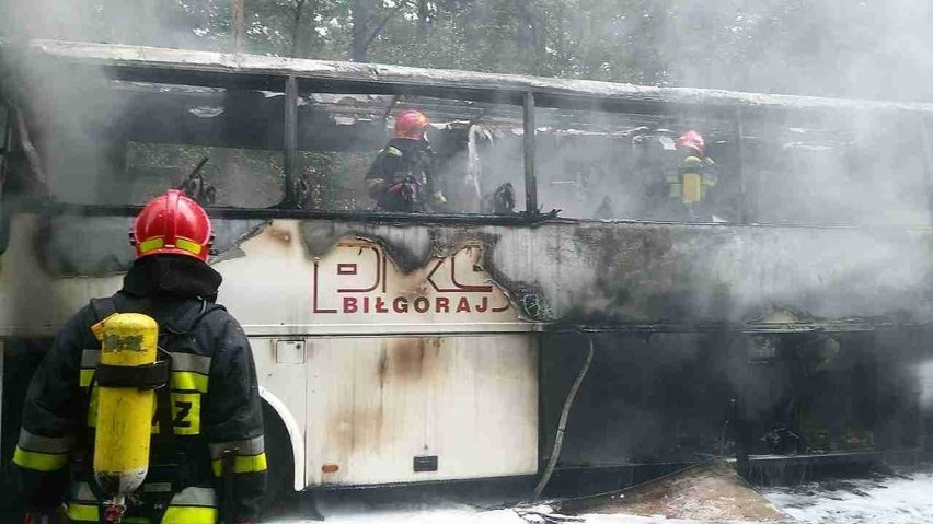 Na miejscu działali strażacy