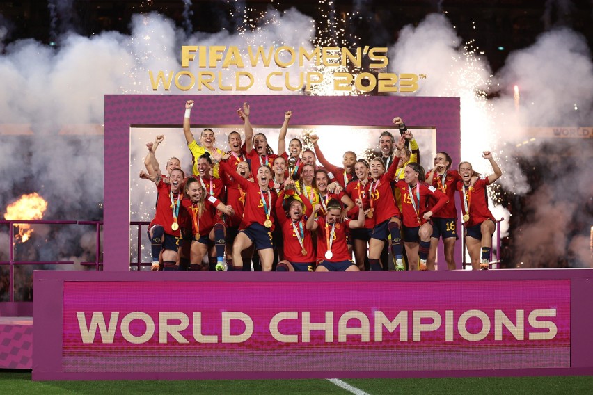 Reprezentacja Hiszpanii piłkarskimi mistrzynami świata 2023