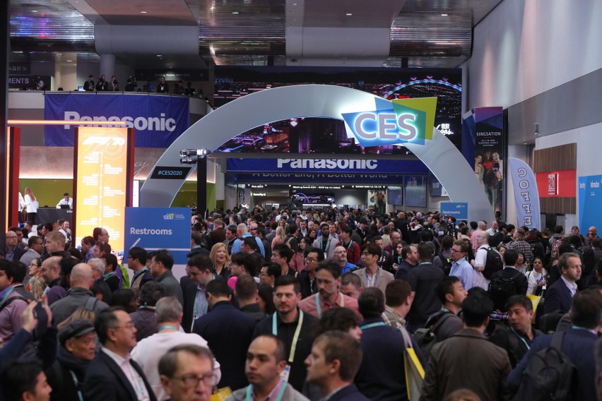 CES 2020 w Las Vegas odwiedziły tysiące ludzi