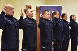 Ślubowanie nowych policjantów w Przemyślu, Jarosławiu, Dębicy, Kolbuszowej, Mielcu, Rzeszowie, Ropczycach i Tarnobrzegu [ZDJĘCIA]