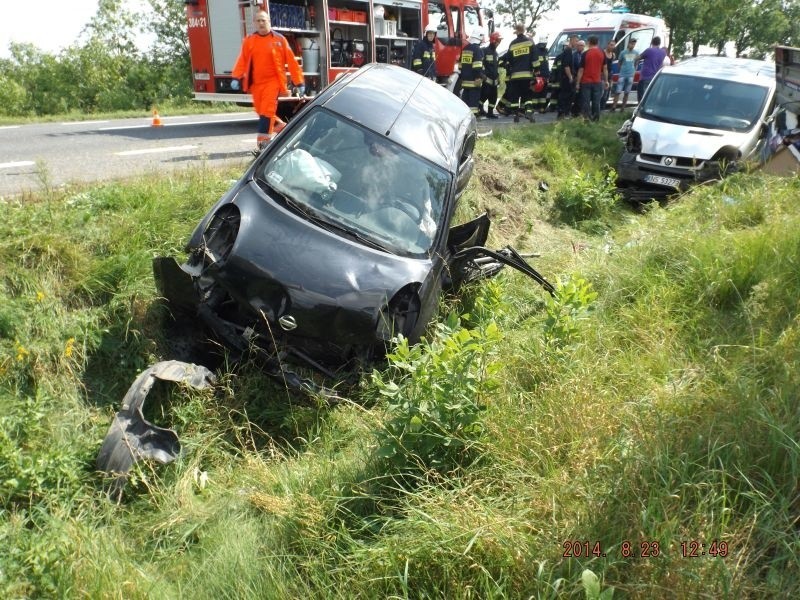 Wypadek w sobotę w Chmielniku.