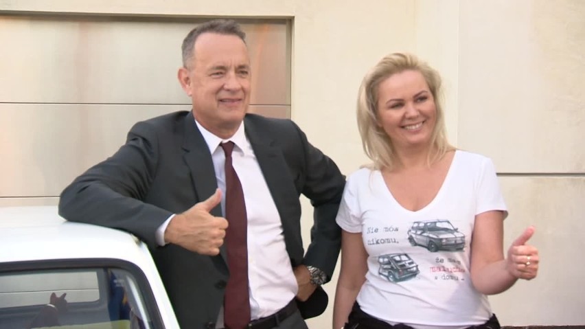 Tom Hanks o Fiacie 126p: Oczywiście zamierzam nim jeździć