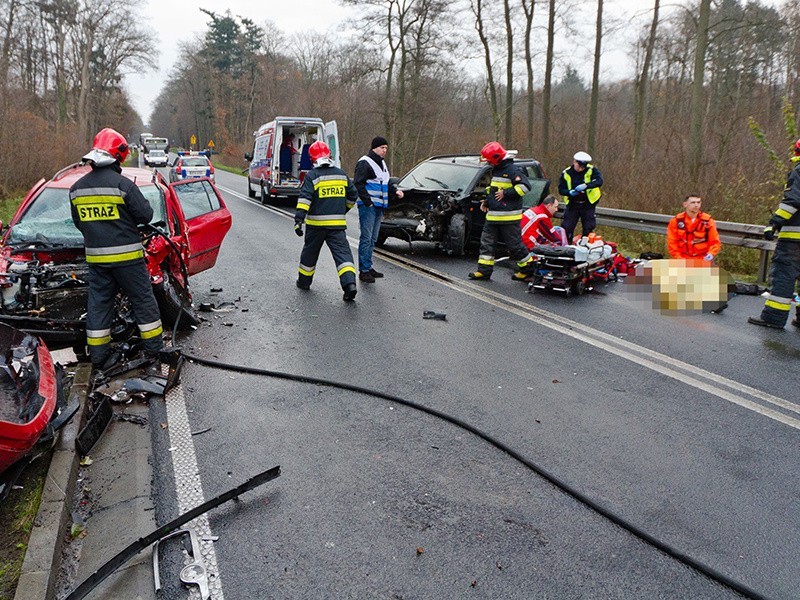 W niedzielę przed godz. 14, na drodze krajowej nr 11, w...