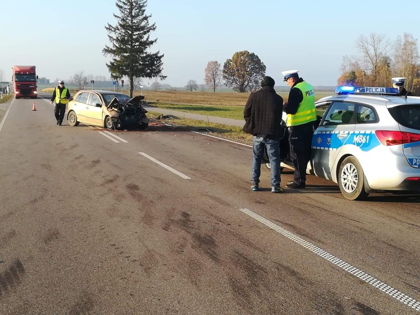 W poniedziałek, około godz. 13, w miejscowości Skiwy Małe w...