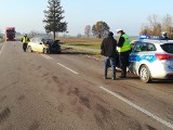 Skiwy Małe. Wypadek volvo i skody. Kobieta trafiła do szpitala (zdjęcia)