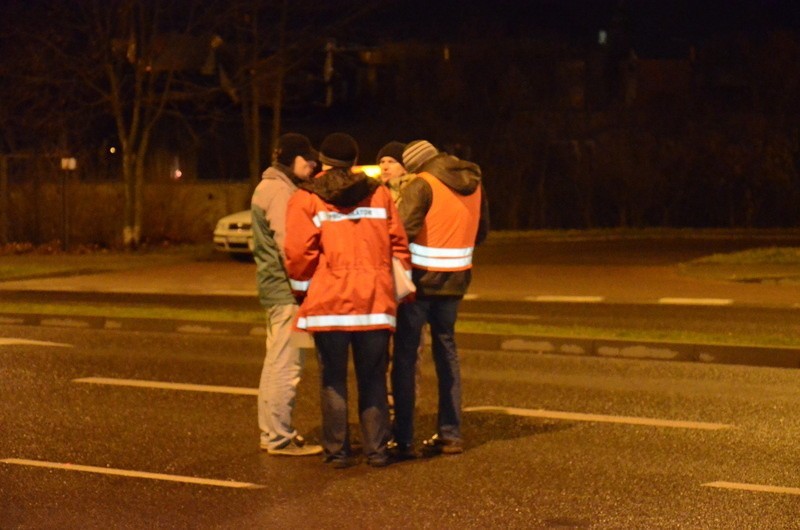 Wizytacja policji i prokuratora w miejscu wydarzeń