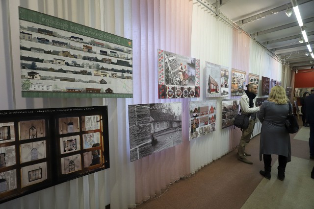 Wystawa studentów Politechniki Białostockiej o architekturze Korycina