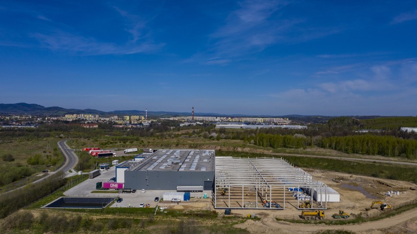 Trwa budowa drugiego Lokalnego Centrum Biznesu w Wałbrzychu