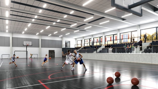 Zarząd Infrastruktury Sportowej ogłosił przetarg na budowę hali widowiskowo-sportowej na terenie XXX Liceum Ogólnokształcącego przy os. Dywizjonu 303 w Czyżynach.