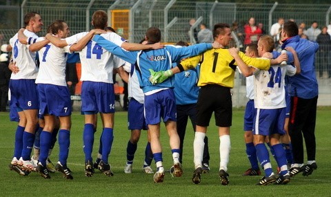 II Liga pilki noznej. MKS Kluczbork - Zaglebie Sosnowiec 2:0