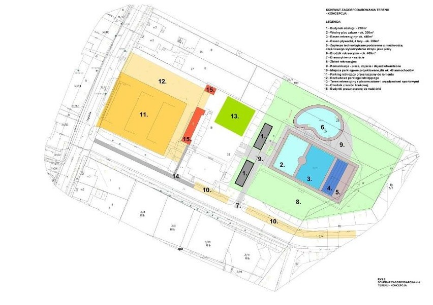 Nowy kompleks basenów powstanie na terenie nieczynnego od...
