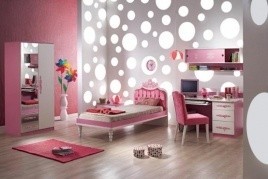 Różowy pokój dla dziewczynki