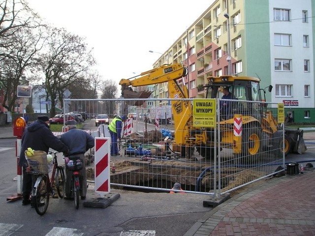 Dwa dni trwało usuwanie skutków awarii przy Matejki.