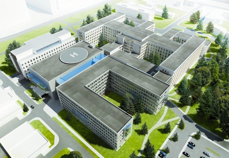Szpital kliniczny dostanie 148 mln zł na modernizację (wizualizacje)