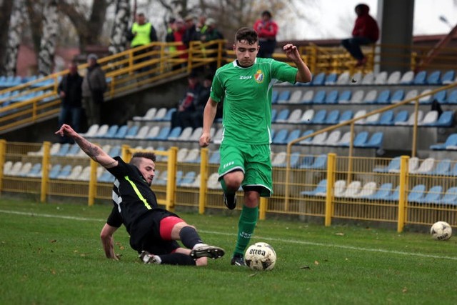 Dawid Kukliński (zielona koszulka).