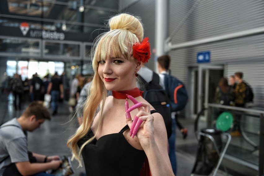 Cosplayerzy na Poznań Game Arena 2018....