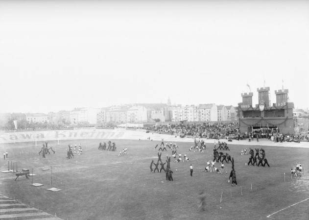 Czerwiec 1935 r. Zjazd Towarzystwa Gimnastycznego Sokół z...