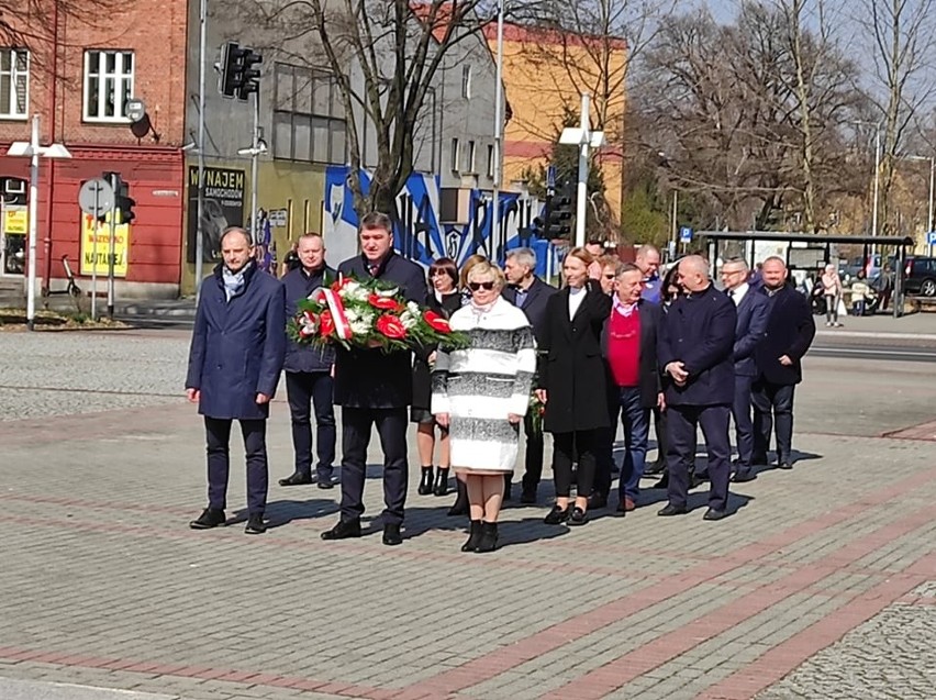 Uroczystości na placu Kościuszki w Oświęcimiu w Narodowym...