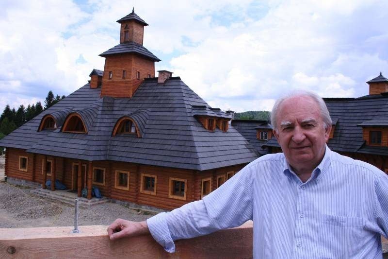 Ryszard Sobolewski rekonstruuje w Bieszczadach legendarną...