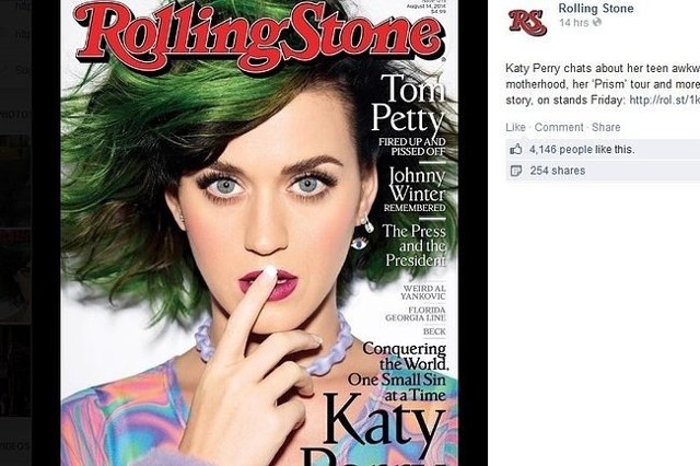 Katy Perry (fot. screen z Facebook.com)