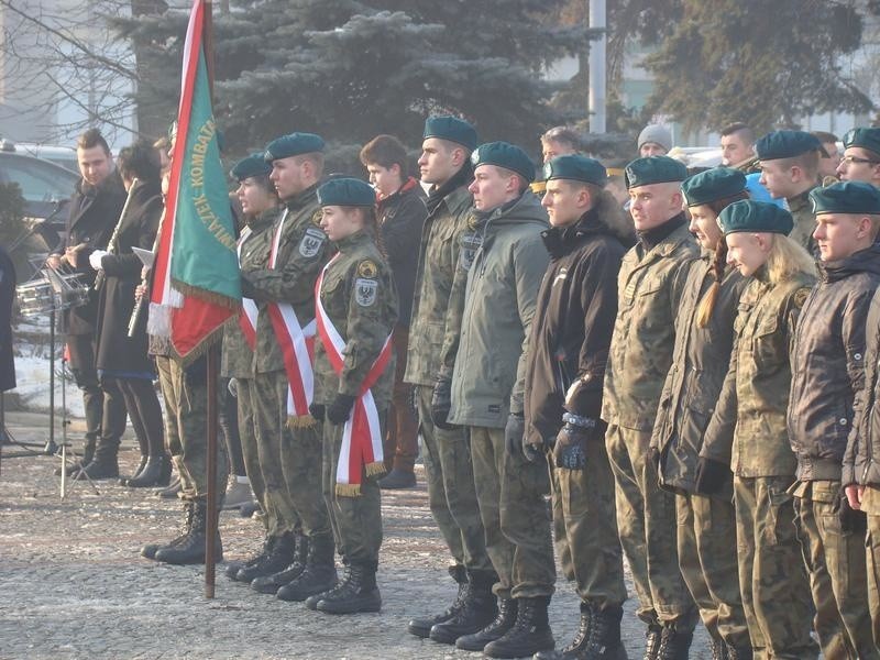 Miejskie uroczystości przed Grobem Nieznanego Żołnierza w 72. rocznicę wyzwolenia Oświęcimia