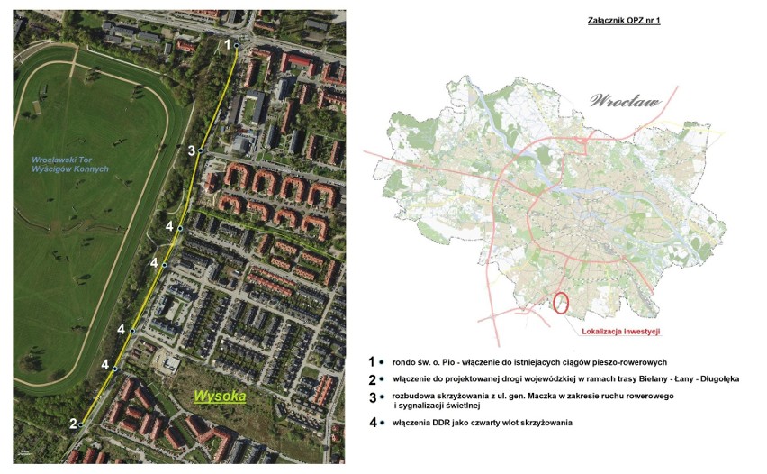 Nowa ścieżka pieszo-rowerowa będzie znajdować się tutaj