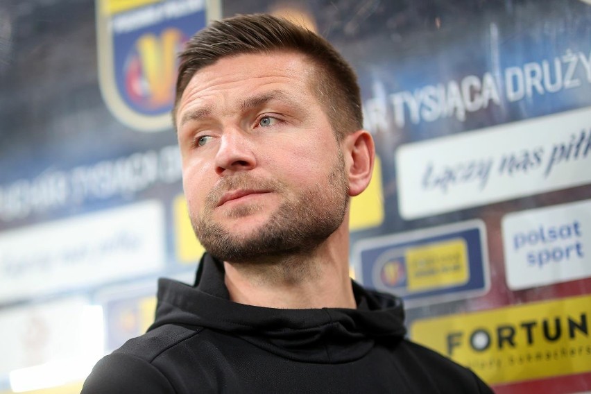 Trener piłkarzy Widzewa Daniel Myśliwiec: Zastanawiam się, co mogę zrobić lepiej, żeby drużyna się tak nie czuła