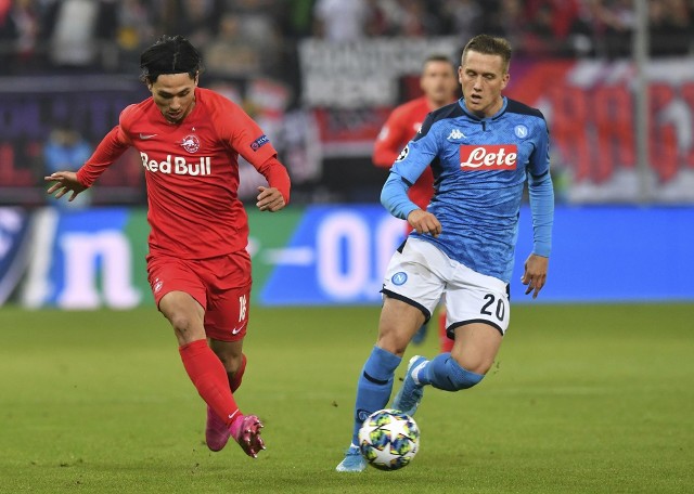 Napoli pokonał Red Bull Salzburg 3:2, a Piotr Zieliński rozegrał całe spotkanie.
