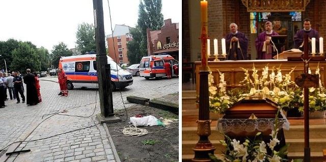 17 sierpnia doszło do tragedii - bezdomnego Waldemara C. zabił krzyż.