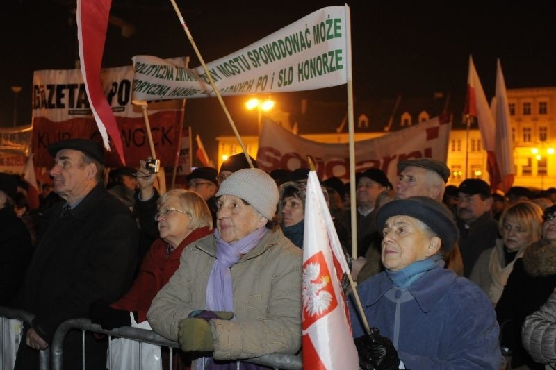 Protest w Bydgoszczy
