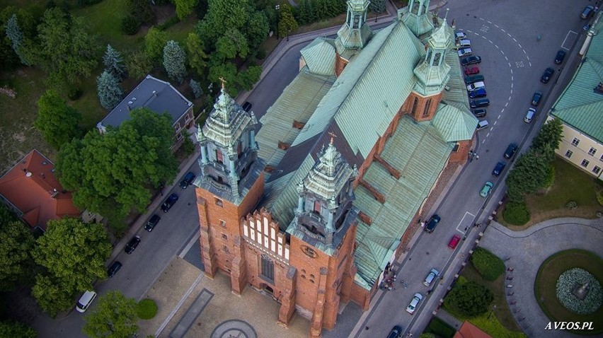 Poznań z drona